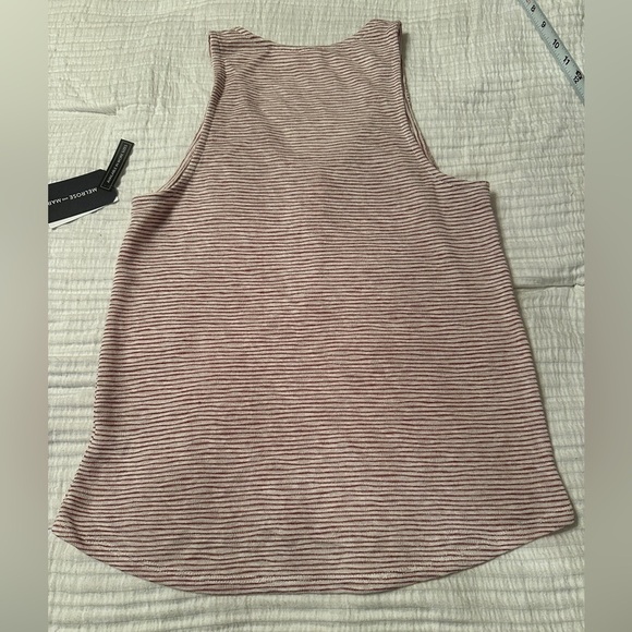Melrose and Market Fire Stripe Tank - NWT - Size XS - Picture 4 of 9